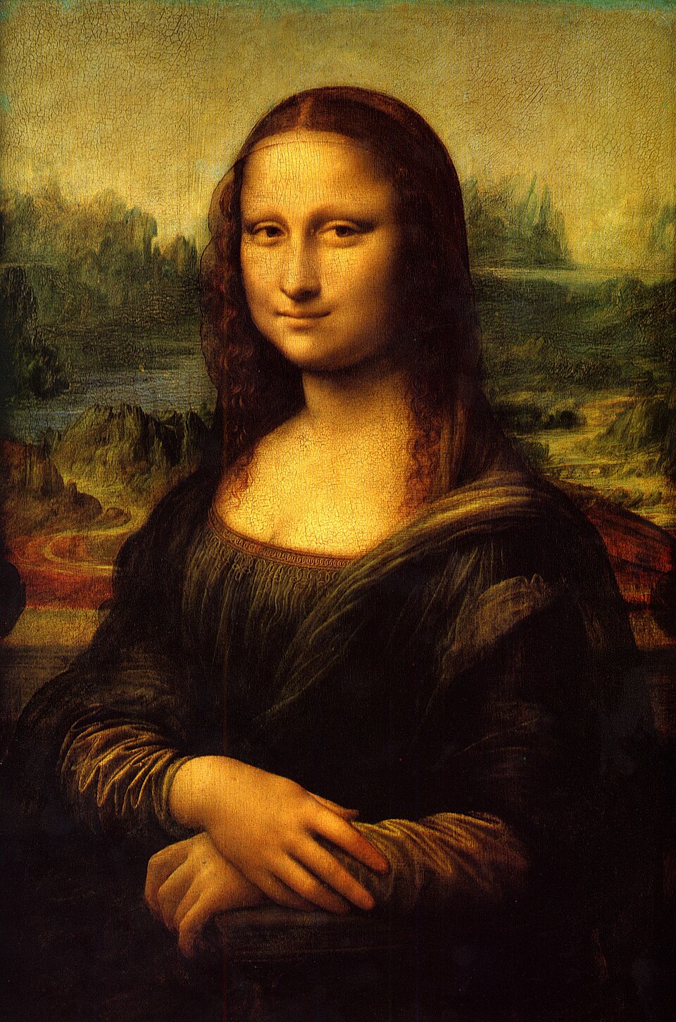 The Mona Lisa, Musée du Louvre, Paris